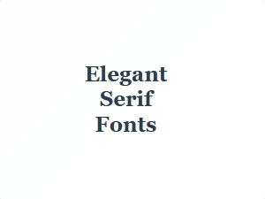 Elegant Serif Pairings for Sophisticated Corporate Headers